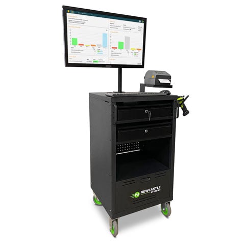 Newcastle Systems QC1010R-LI Mobile Cart