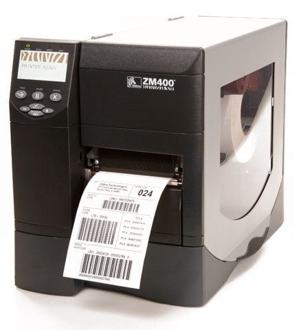 Zebra ZM400-2001-0100T Barcode Label Printer