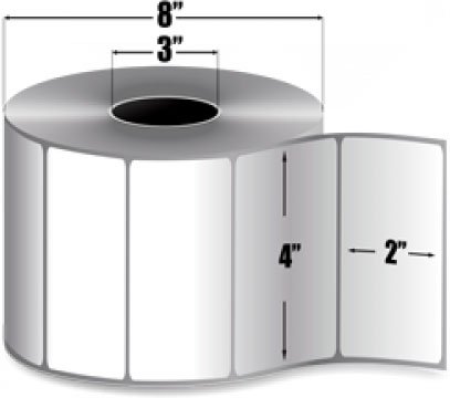 AirTrack® FID-TH42-1P Barcode Label