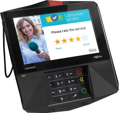 Ingenico EX8000-USBLU01A Mobile Computer