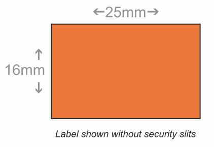 BCI LGG2516FR-1RN-SL Labels