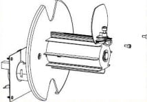 Zebra P1058930-070 Label Rewinder