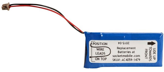 Socket Mobile AC4231-2998 Battery