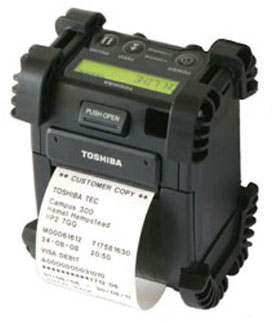 Toshiba B-EP2DL-GH40-QM-R Barcode Label Printer