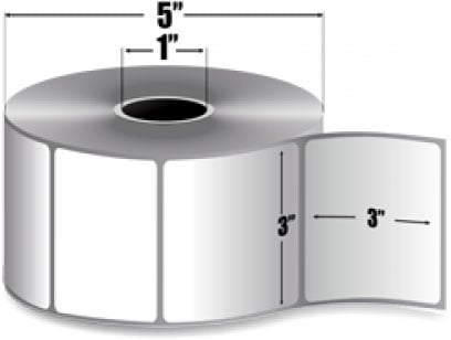AirTrack® AT3200TW-3-3-910-1-R Barcode Label