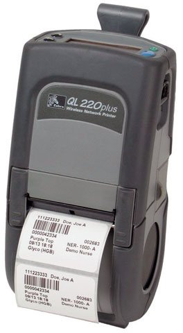 Zebra Q2C-LUBA0000-00 Portable Barcode Printer