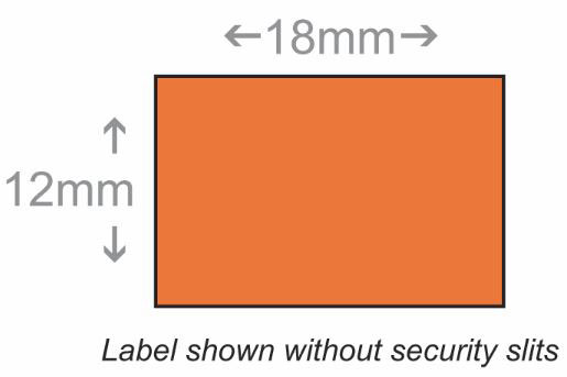 BCI LXK1812FR-1RN-SL Labels