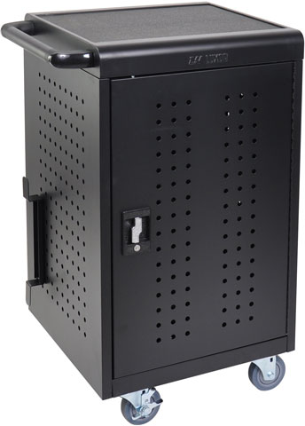 Luxor LLTM30-B-UPS Mobile Cart