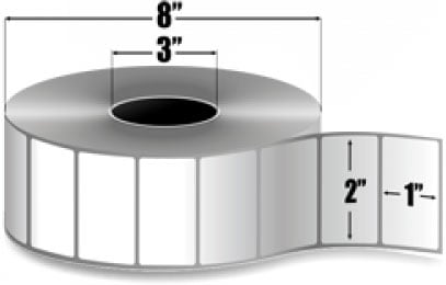 Zebra 10002623-R Barcode Label