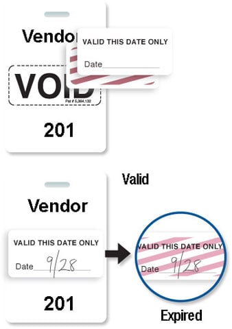 Brady 6558 Access Control Cards