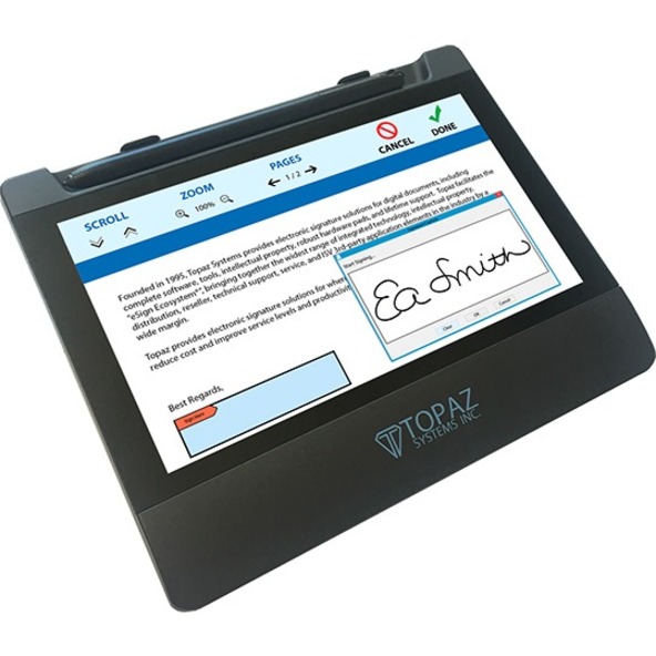 Topaz TD-LBK070VA-USB-R - Barcodesinc.com