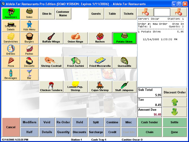 Aldelo 101-20 Software