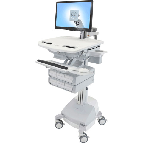Ergotron SV44-1261-1 Mobile Cart