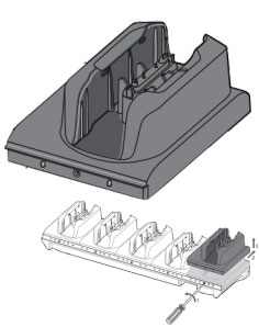 Zebra CRDCUP-4S-ET5TOET4 Mounting Hardware and Stands