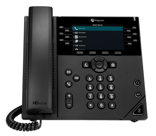 Poly 2200-48840-025 Desk Phone