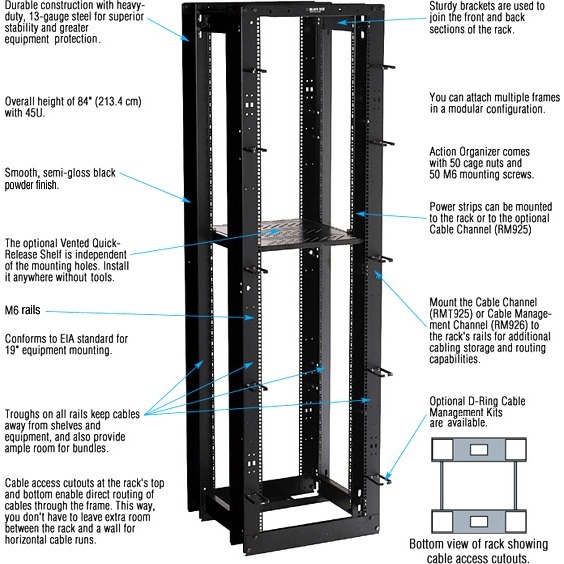 Black Box RMT920A Mobile Cart