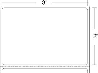 SATO 54SX02006 Barcode Label