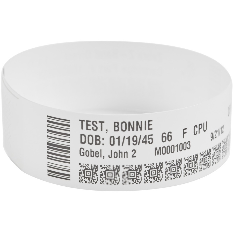 Zebra 10006995K Wristbands - Barcodes Inc.