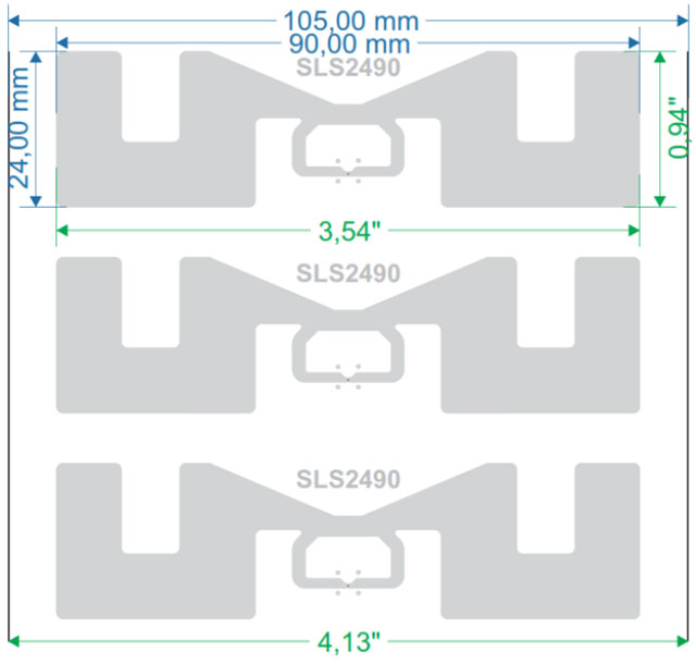 SLS RFID 10020273-SLS RFID Label