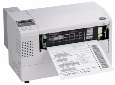 Toshiba B-852-TS22-QQ-R Barcode Label Printer