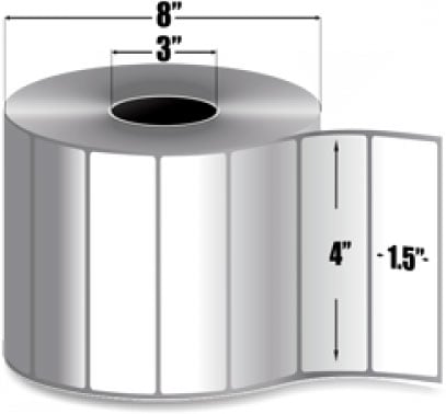 AirTrack® ATT-4-15-3800-3 Barcode Label
