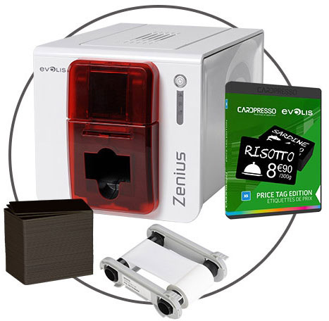 Evolis PM1H0000RD-MB3 ID Card Printer