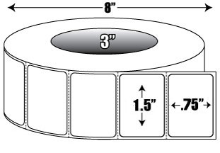 AirTrack® AiRT-15-075-7500-3 Barcode Label