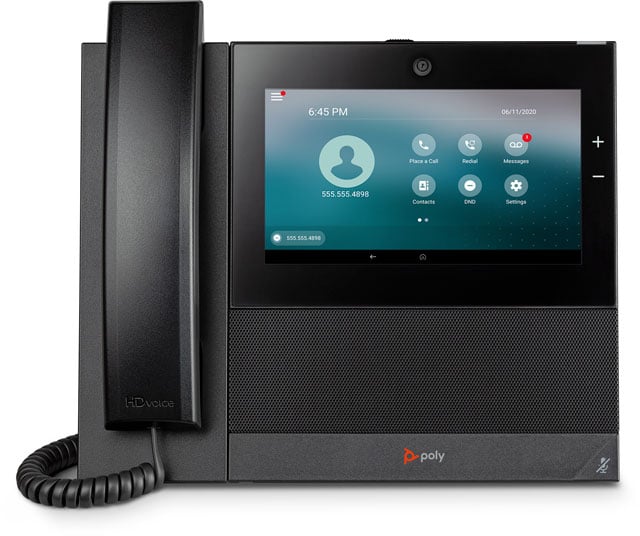 Poly 2200-49750-001 Desk Phone