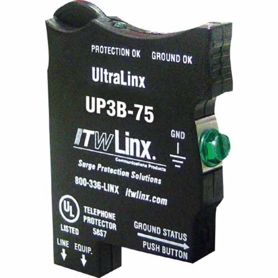 Laplus　2口 ITW Linx UP3B-75 Surge Protector - Barcodesinc.com