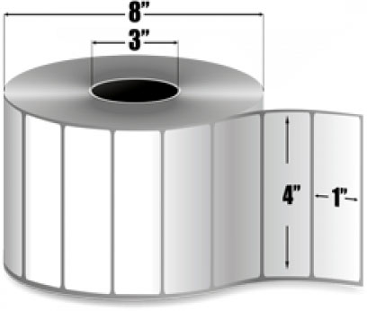 AirTrack® TT400100P Barcode Label