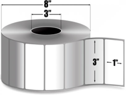 AirTrack® E23068-R-COMPATIBLE Barcode Label