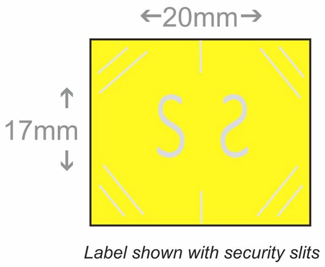 BCI LMN2017Y-1PS-SL Labels