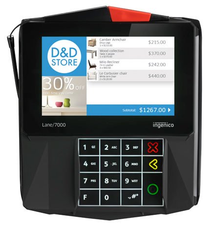 Ingenico LAN700-USSCN23A Payment Terminal