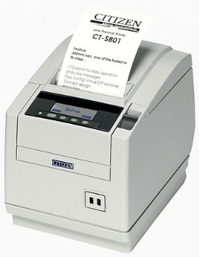Citizen CT-S801IIS3UBUWHP Receipt Printer