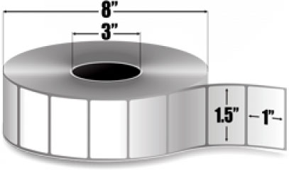 AirTrack® AiRT-15-1-5500-3 Barcode Label