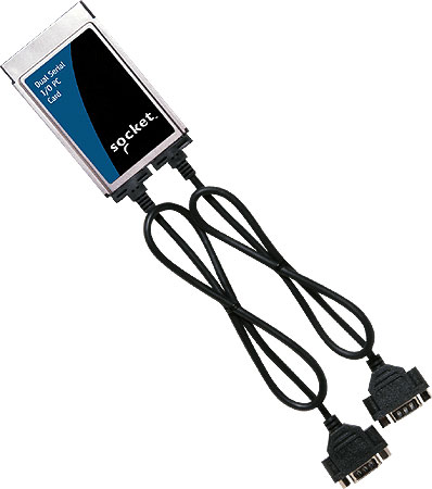 Socket Mobile Dual Serial IO PC Card - Ruggedized Handheld Computer ...