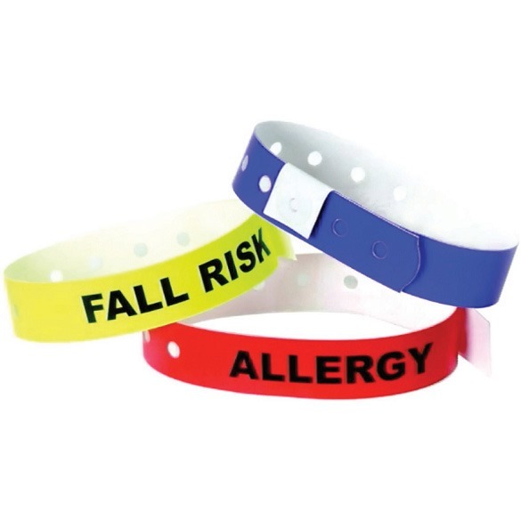 Zebra LBALERTLATEXALLERGY Barcode Label