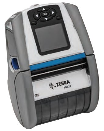 Zebra ZQ62-HUFA000-00 Portable Barcode Printer