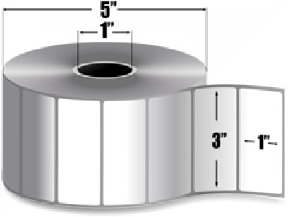 AirTrack® 10009528-COMPATIBLE Barcode Label