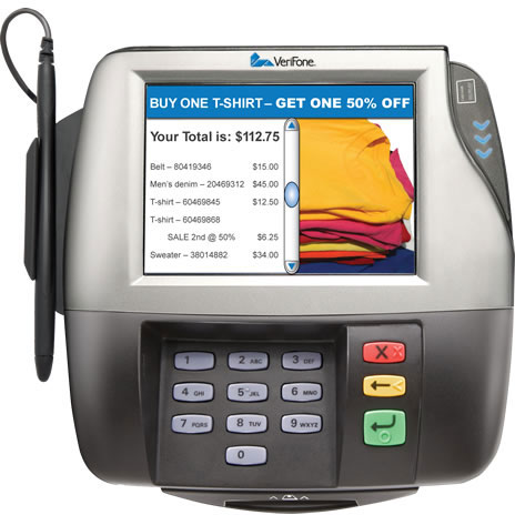 VeriFone MX 880 Payment Terminal - Barcodesinc.com