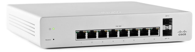 Cisco Meraki MS220-8-HW Network Switch