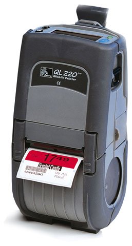 Zebra Q2A-MU1AV000-00 Portable Barcode Printer