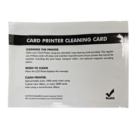 AirTrack® AT-CLEAN-CARDS ID Printer Cleaner