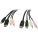 StarTech DP4N1USB6 Cables, Connectors, and Adapters