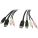 StarTech DP4N1USB6 Cables, Connectors, and Adapters