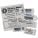 BCI Metal Bar Code Nameplates Barcode Label