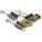 StarTech PEX8S1050LP Serial Adapters