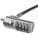 StarTech LTLOCK4D Cables, Connectors, and Adapters