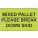 AirTrack S-6012-COMPARABLE Shipping Labels