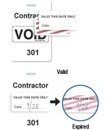 Brady 6549 Access Control Cards